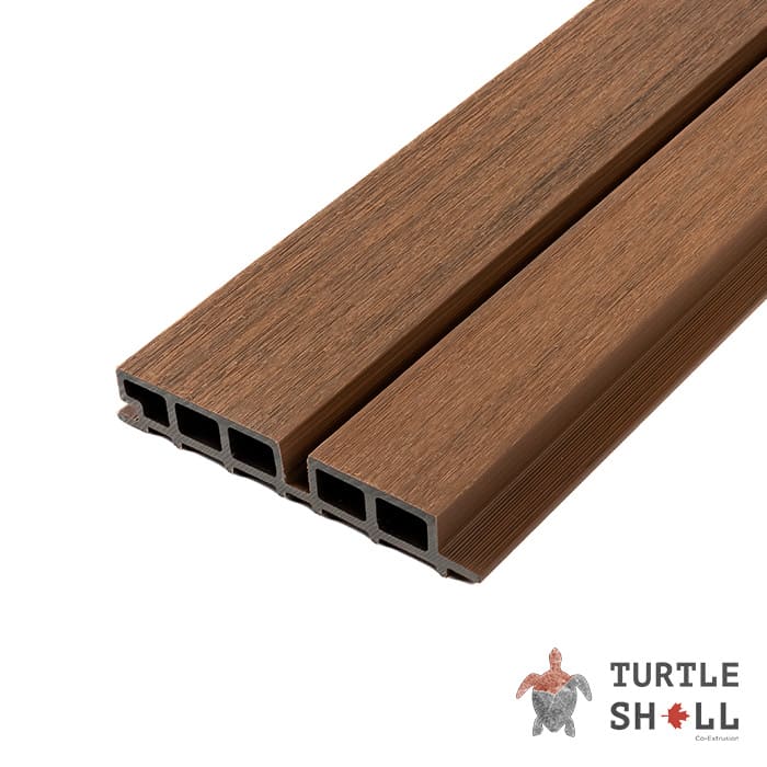 Реечная панель Double Lines, Australian Palisander, Co-Extrusion в Волгограде