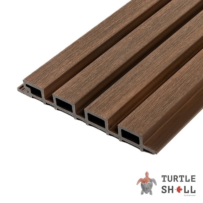 Реечная панель Middle Lines, Australian Palisander, Co-Extrusion в Волгограде