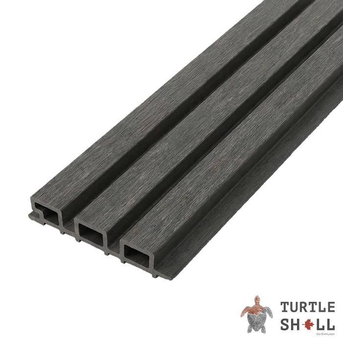 Реечная панель ДПК Middle Lines, Faroese Smokewood, Коэкструзия (FS 15) в Волгограде