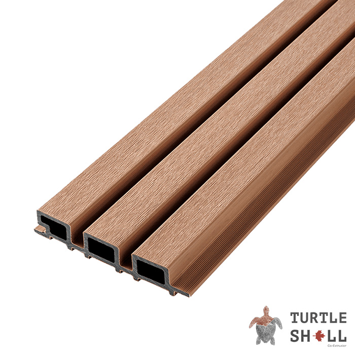 Реечная панель ДПК Middle Lines, Siberian Pine, Коэкструзия (FS 15) в Волгограде