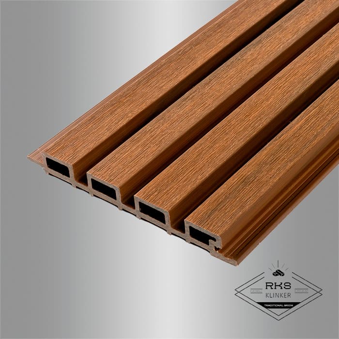 Реечная панель Middle Lines, Thai Teak, Co-Extrusion в Волгограде