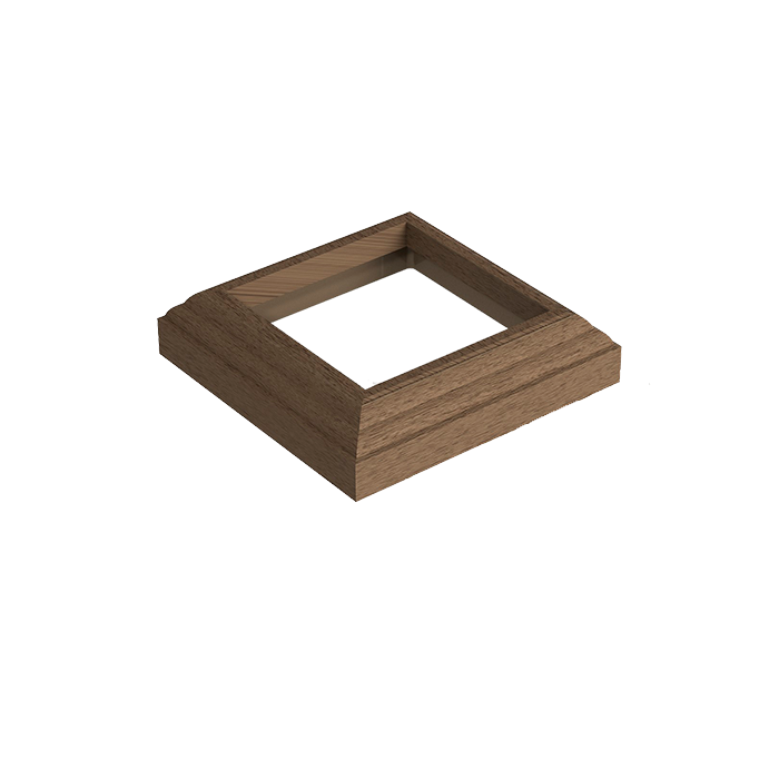Крышка нижняя для столба из ДПК Woodvex,Select, кофе в Волгограде