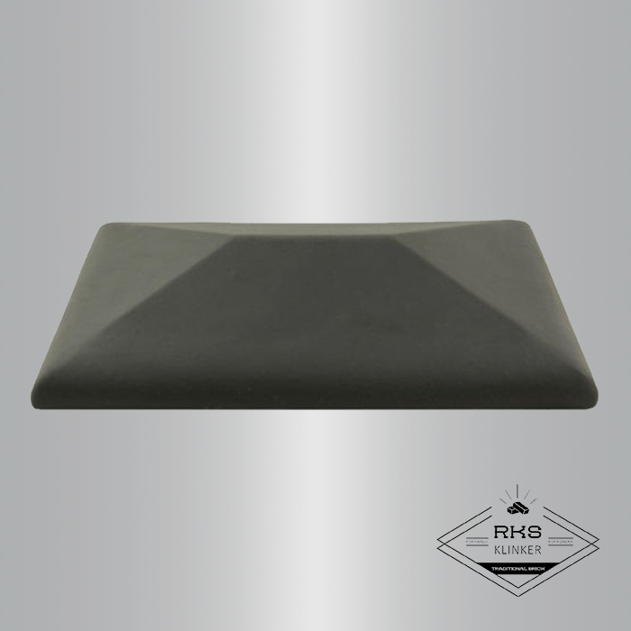 Клинкерный колпак на столб ZG Clinker, СР 300х425 мм, графит в Волгограде