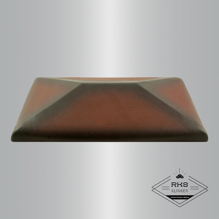 Клинкерный колпак на столб ZG Clinker, СР 300х425 мм, ольха в Волгограде