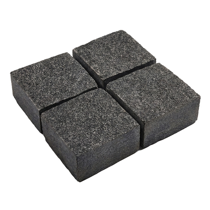 Гранитная брусчатка RKS SLATE Gabbro (Габбро) Карандаш, 100x100 мм в Волгограде