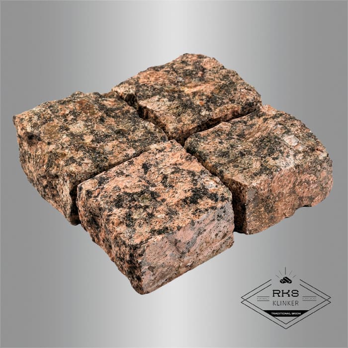 Гранитная брусчатка Южно-Султаевский, Колотая, 100x100 мм в Волгограде