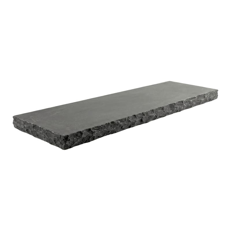 Пошаговая плита из камня RKS SLATE Belgian Black, 1200х350х30 мм в Волгограде