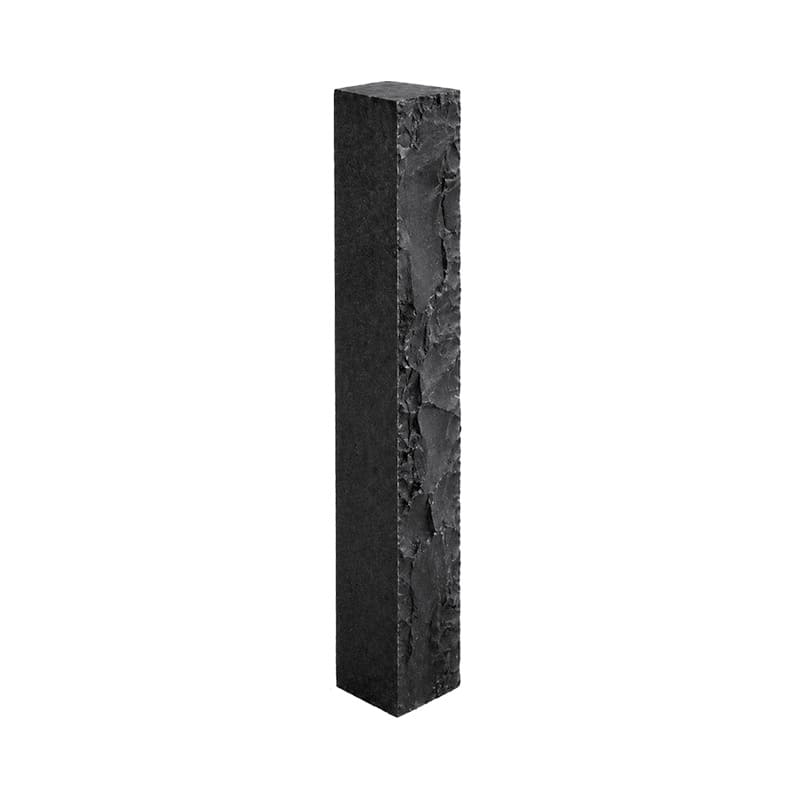 Палисад из камня RKS SLATE Belgian Black, колотый, 100х100х1000 мм в Волгограде