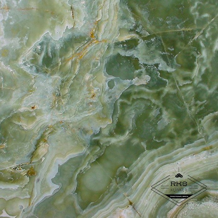 Фасадный камень Полоса - Оникс Green-Blue в Волгограде