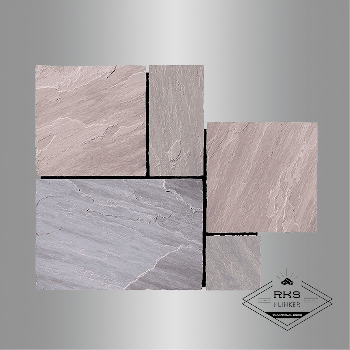 Мозаика из камня песчаник RKS SLATE Belgian Grey в Волгограде