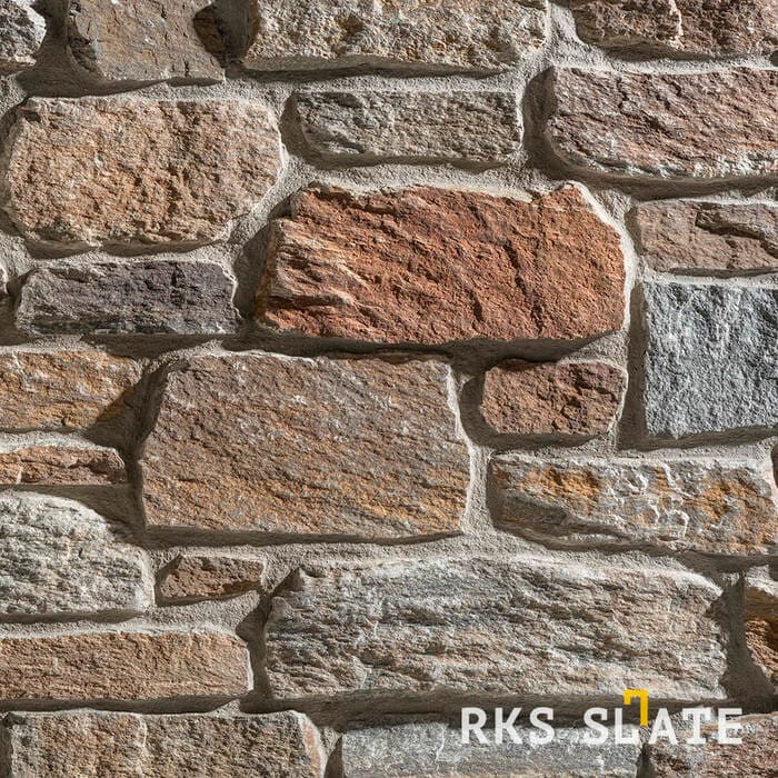 Фасадный облицовочный камень Bergen Blend Castle в Волгограде