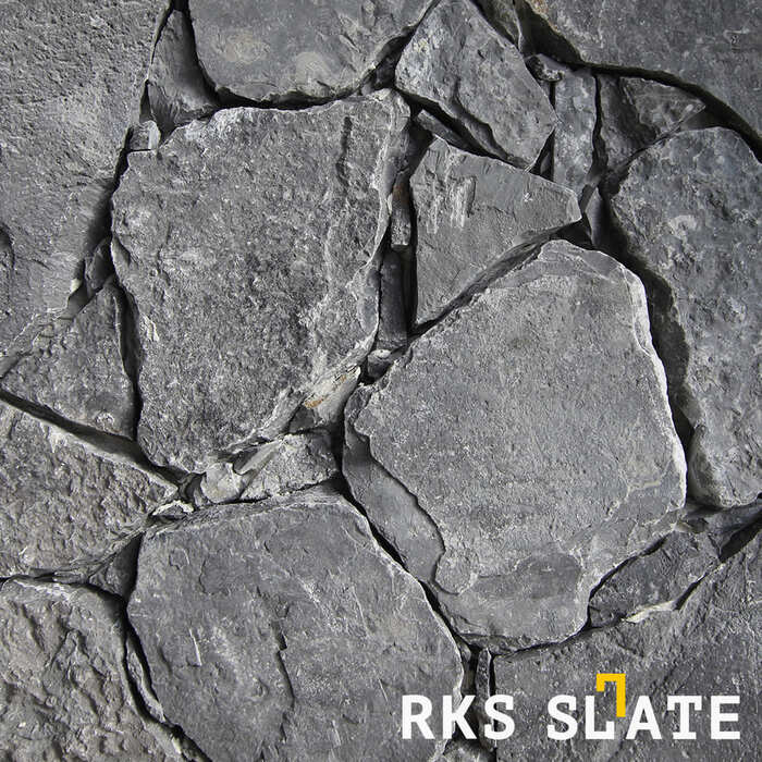 Фасадный облицовочный камень Midnight Black Loose в Волгограде