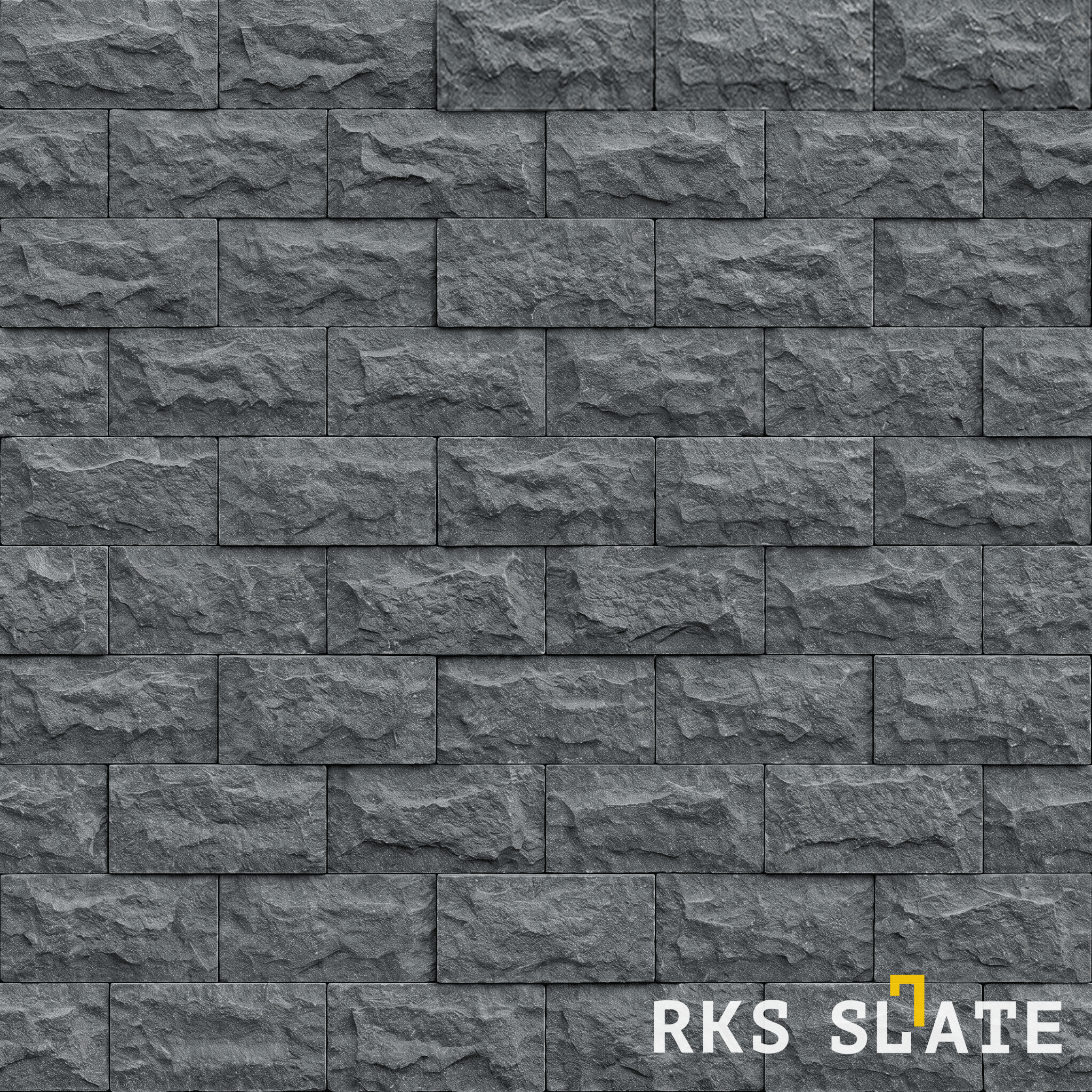 Фасадный колотый камень Black Basalt Rock в Волгограде