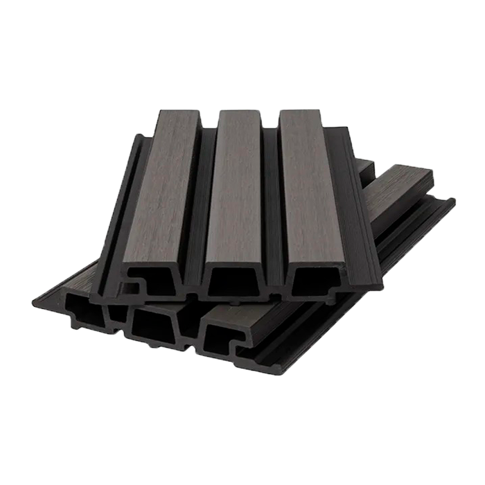Фасадная панель реечная из ДПК KOMODO Co-Extrusion, Grey dark в Волгограде