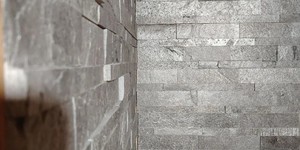 3D панели Кварцит RKS Slate Silver Grey Natural (фотоотзыв, баня, сауна) (2)
