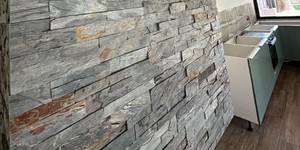 Камень для облицовки камина 3D панели RKS SLATE Сланец Rustyc Rockface в наличии и под заказ в РКС Клинкер (3)