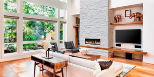 Отделка для камина 3D панели из камня RKS SLATE Кварцит White Quartz Classic купить (4)