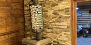 Камень за печь в бане и сауне 3D панели RKS SLATE Сланец Beige Slate Classic купить выгодно в РКС Клинкер (3)
