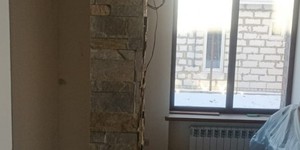 Отделка стен декоративным камнем заказать 3D панели RKS SLATE Кварцит Zeera Green Natural (5)